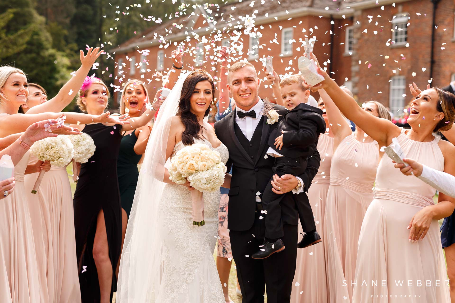 confetti photo mottram hall