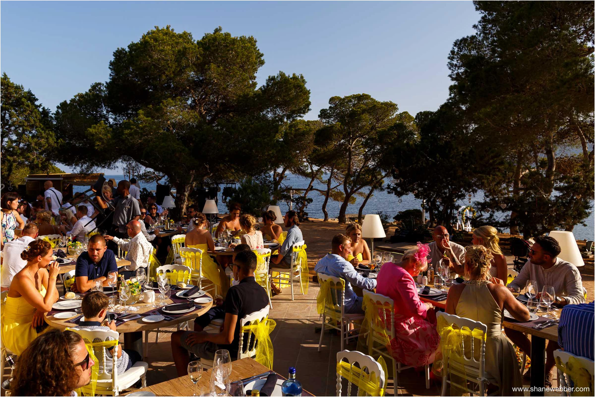 Food at Ses Savines Restaurant Ibiza