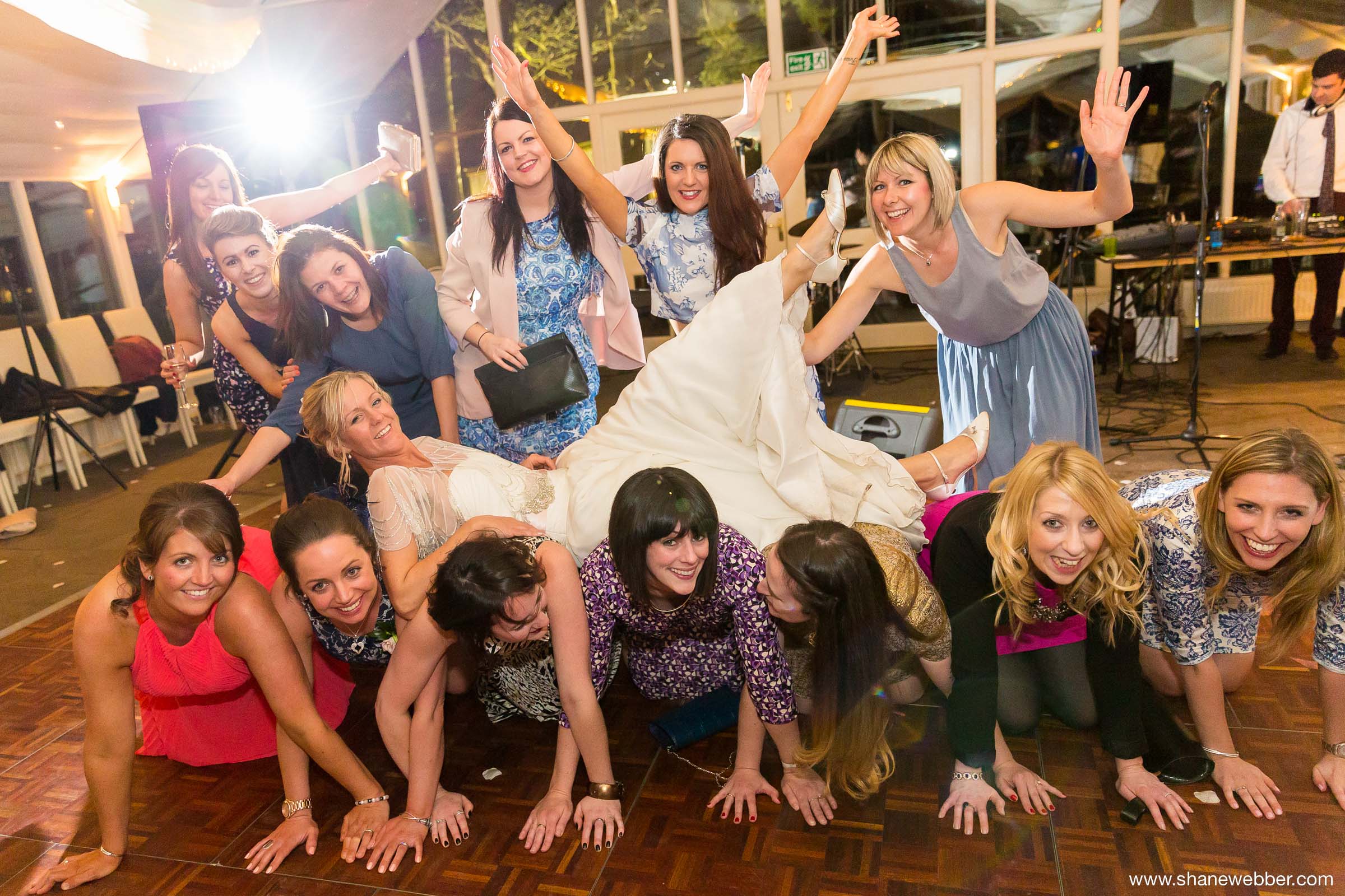 Fun Wedding Photography at Abbeywood Estate