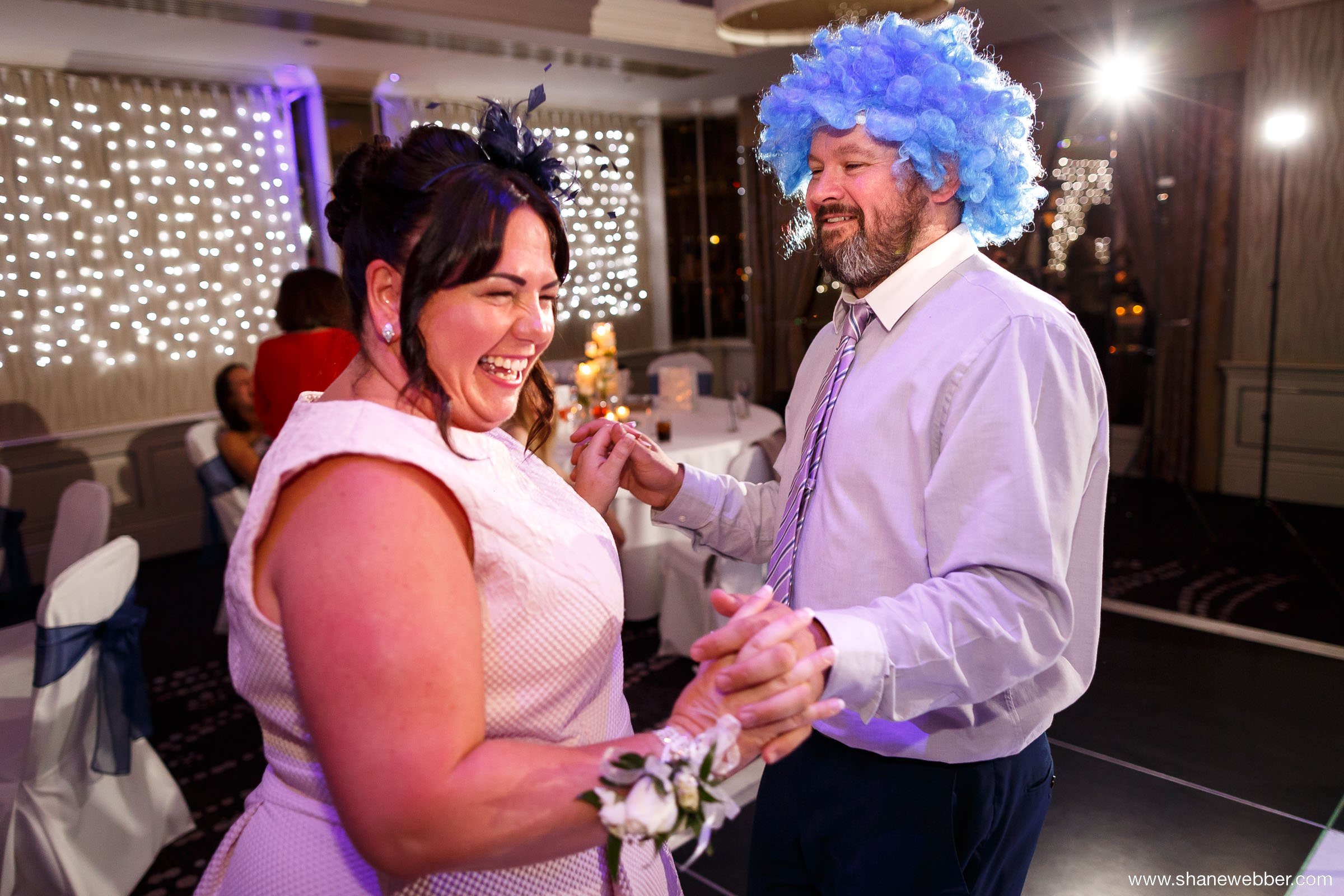 Guests partying at Grosvenor Pulford Hotel