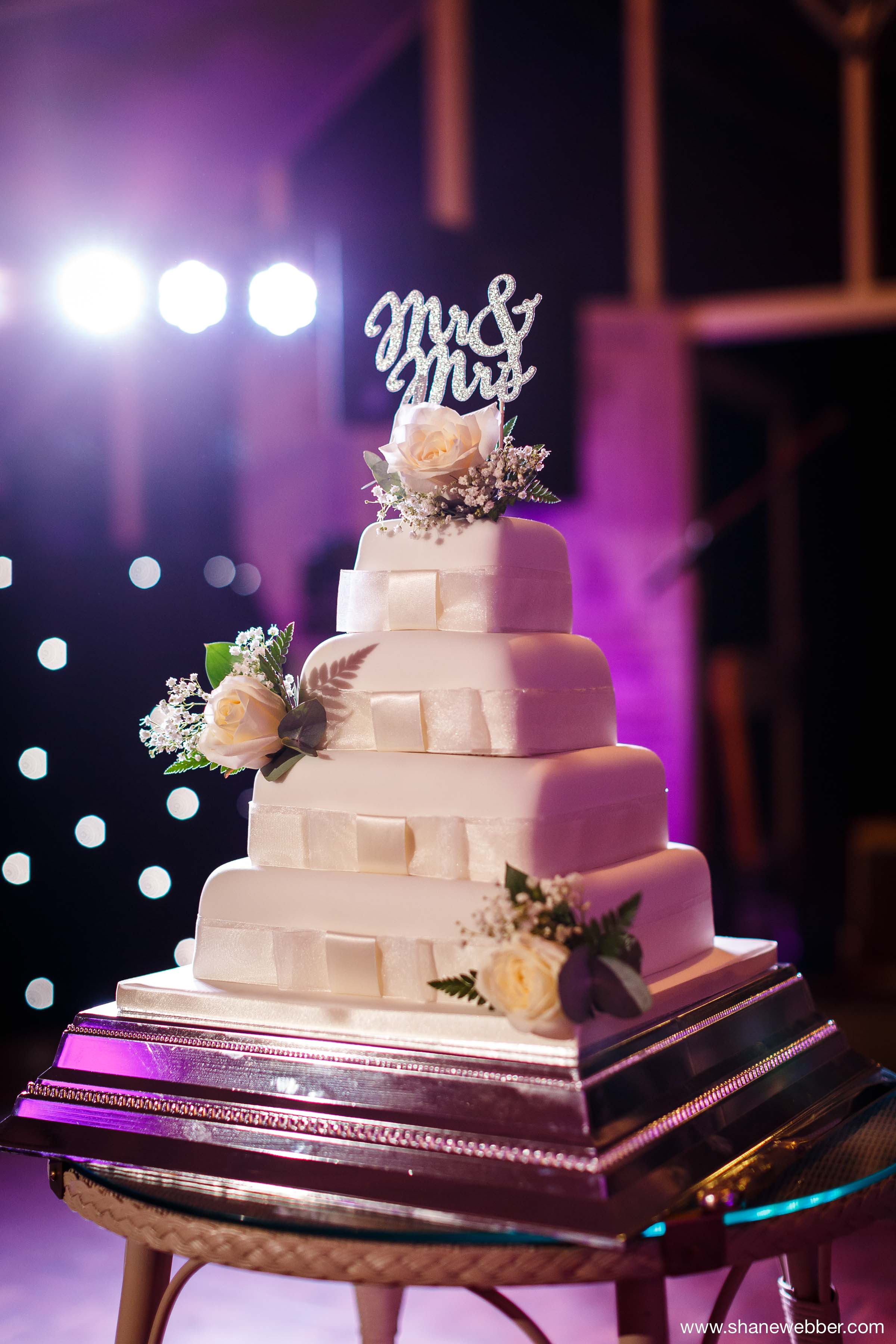Marks and Spencer wedding cake
