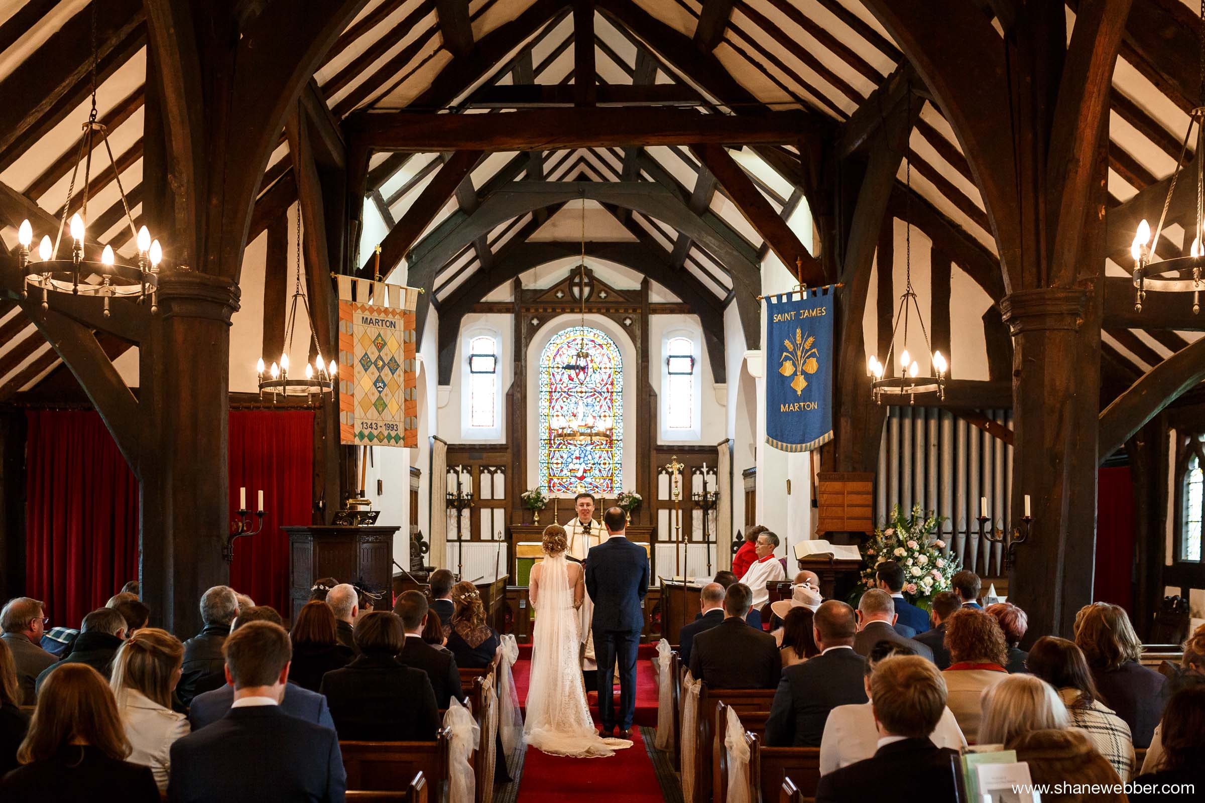 St James and St Paul's Church wedding