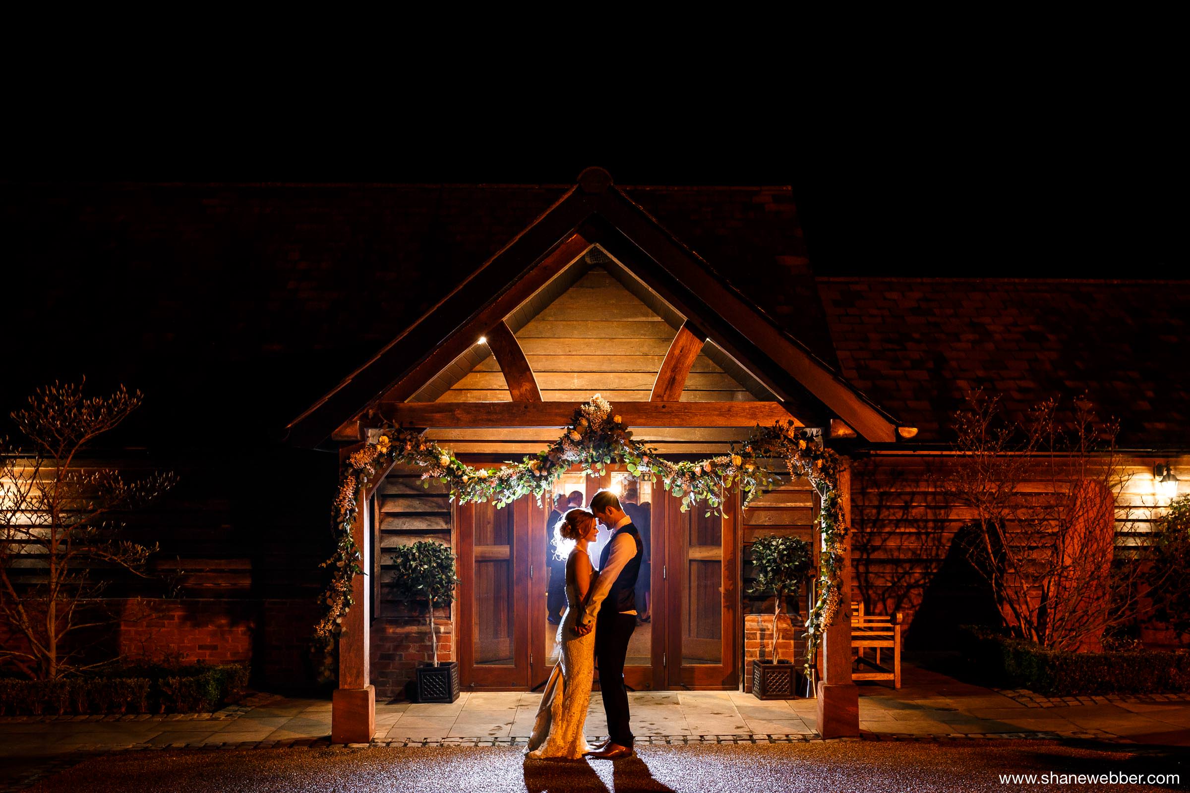 Sandhole Oak Barn Winter Wedding Photography