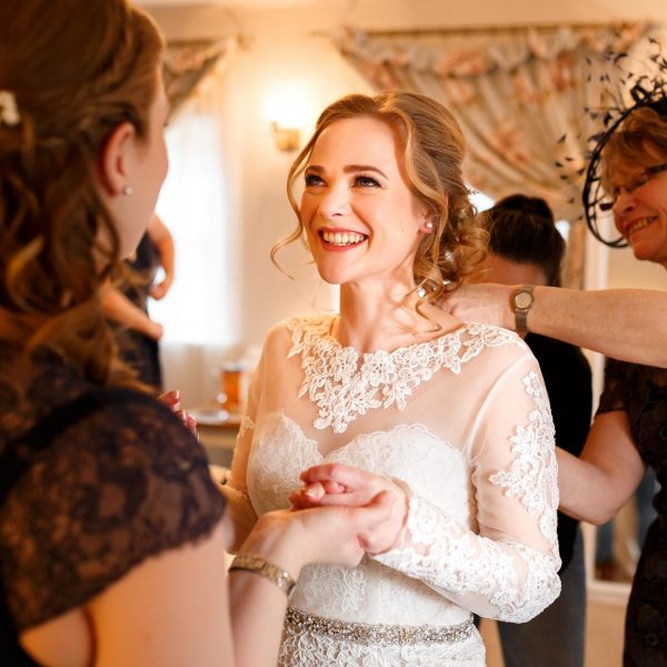 Sandhole Oak Barn Winter Wedding Photography