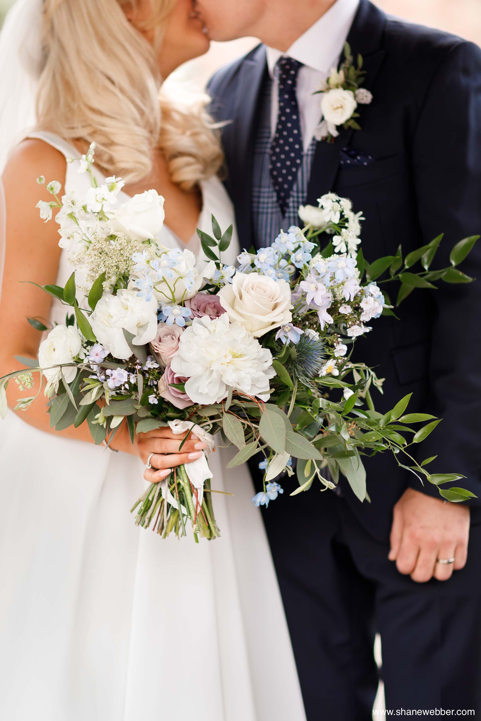 Sass flower wedding bouquet 