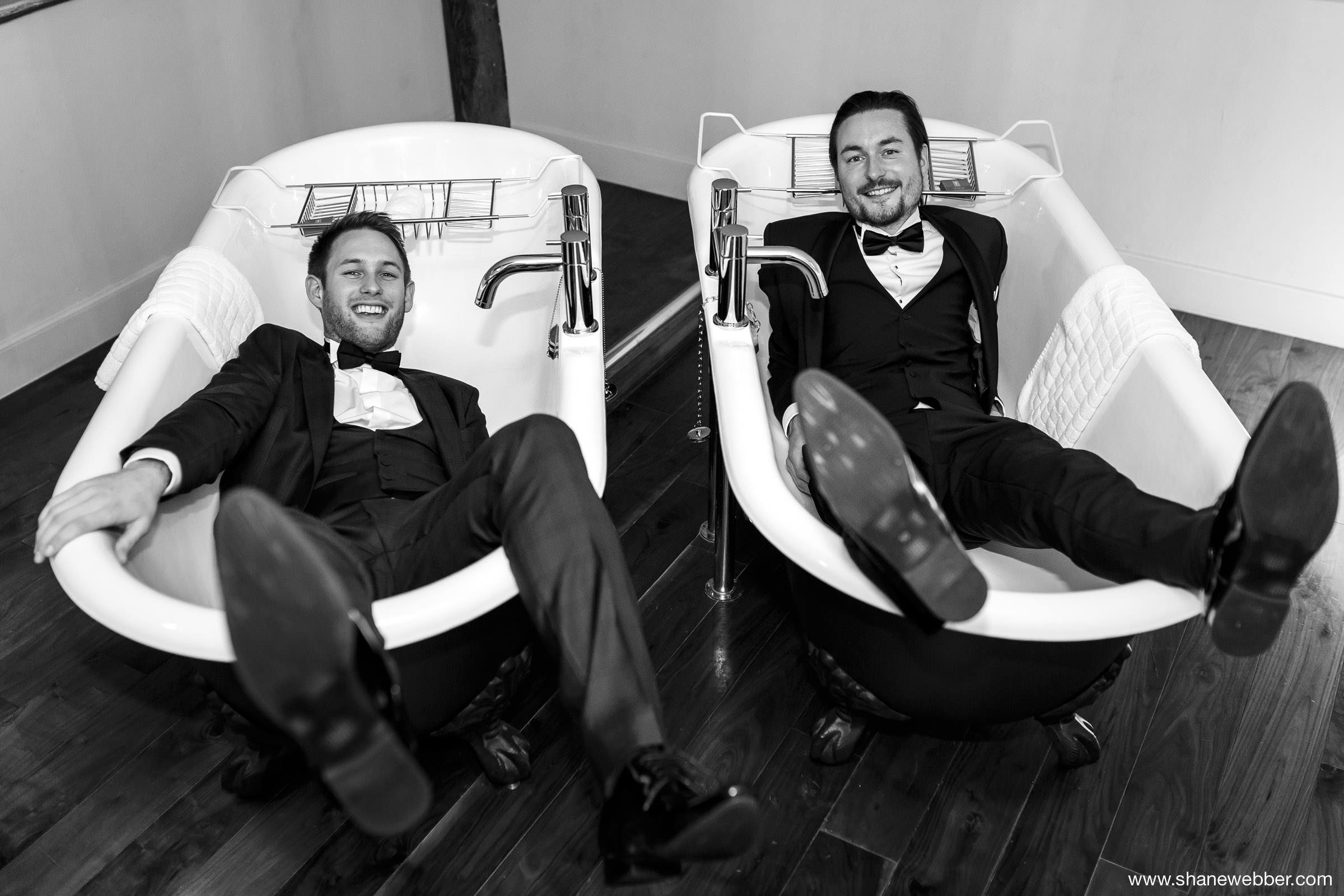 Groom and best man picture