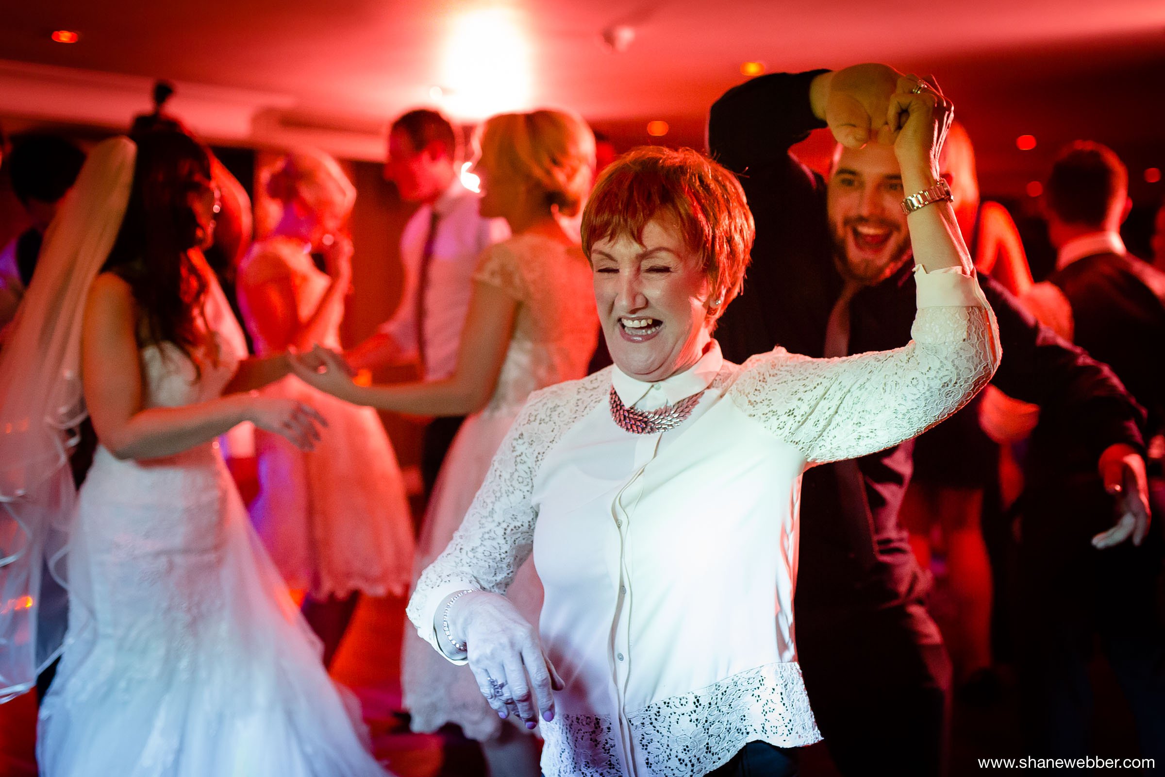 Dancing wedding photo