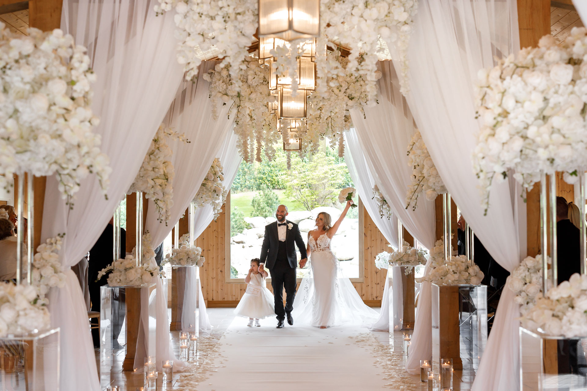 Colshaw Hall wedding photography. Bride & Groom just married at Colshaw Hall wedding venue in Cheshire.