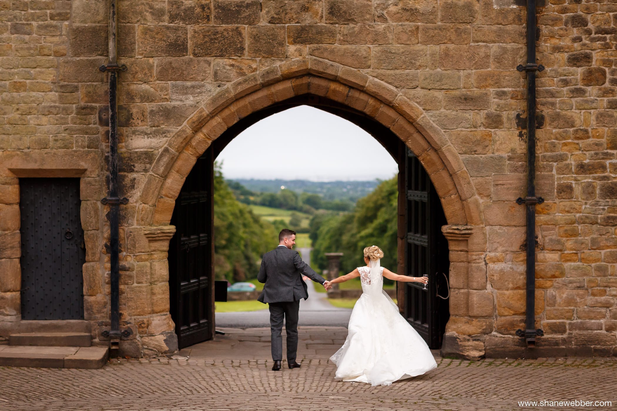 Hoghton Tower wedding photography