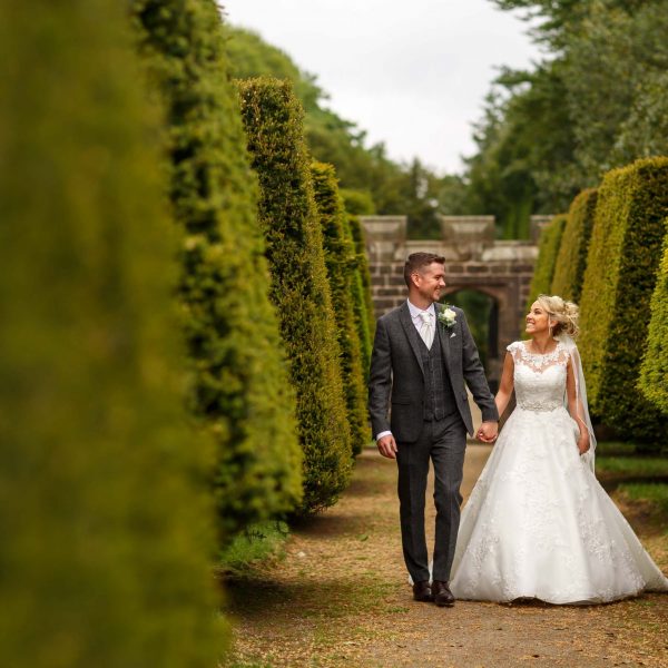 Hoghton Tower summer wedding photography