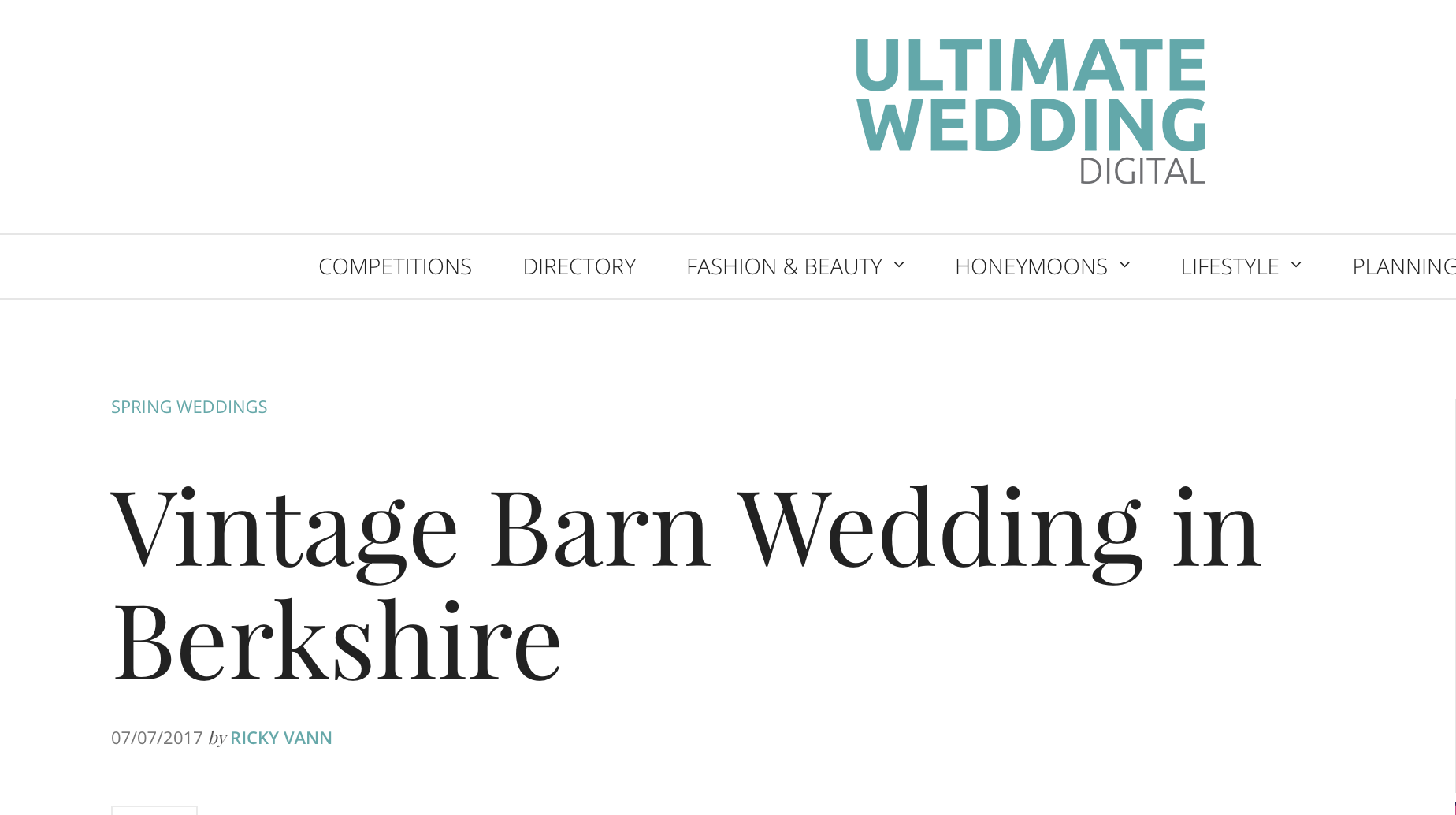 ultimate wedding feature