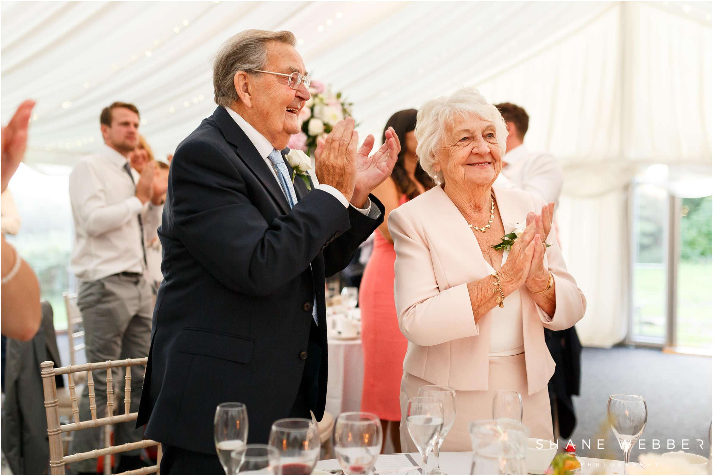 grandparents at wedding