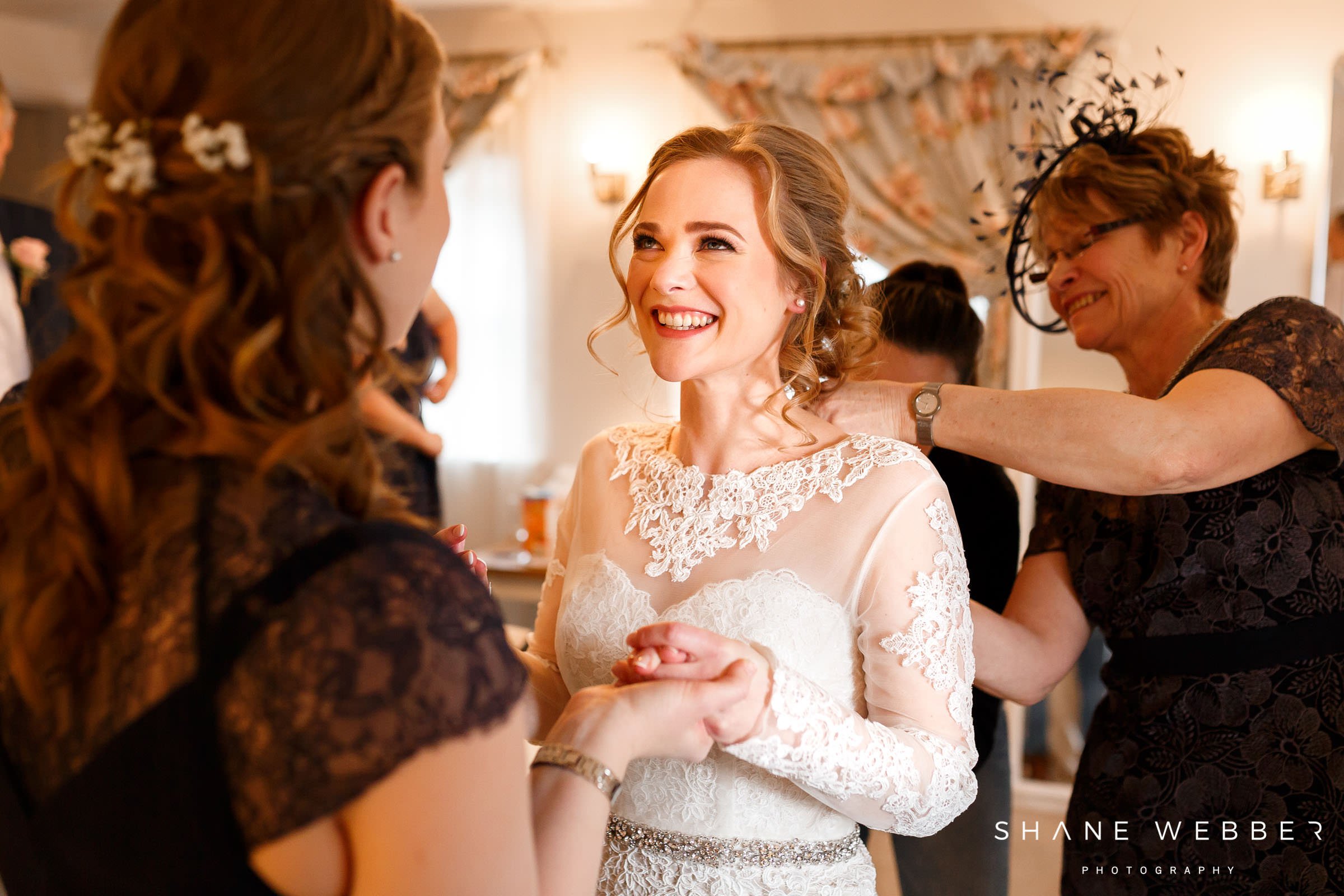 bridal preparation photo