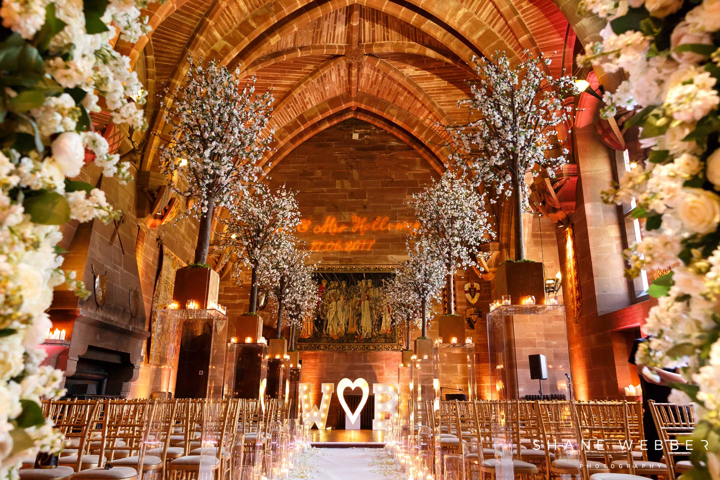 Peckforton castle wedding