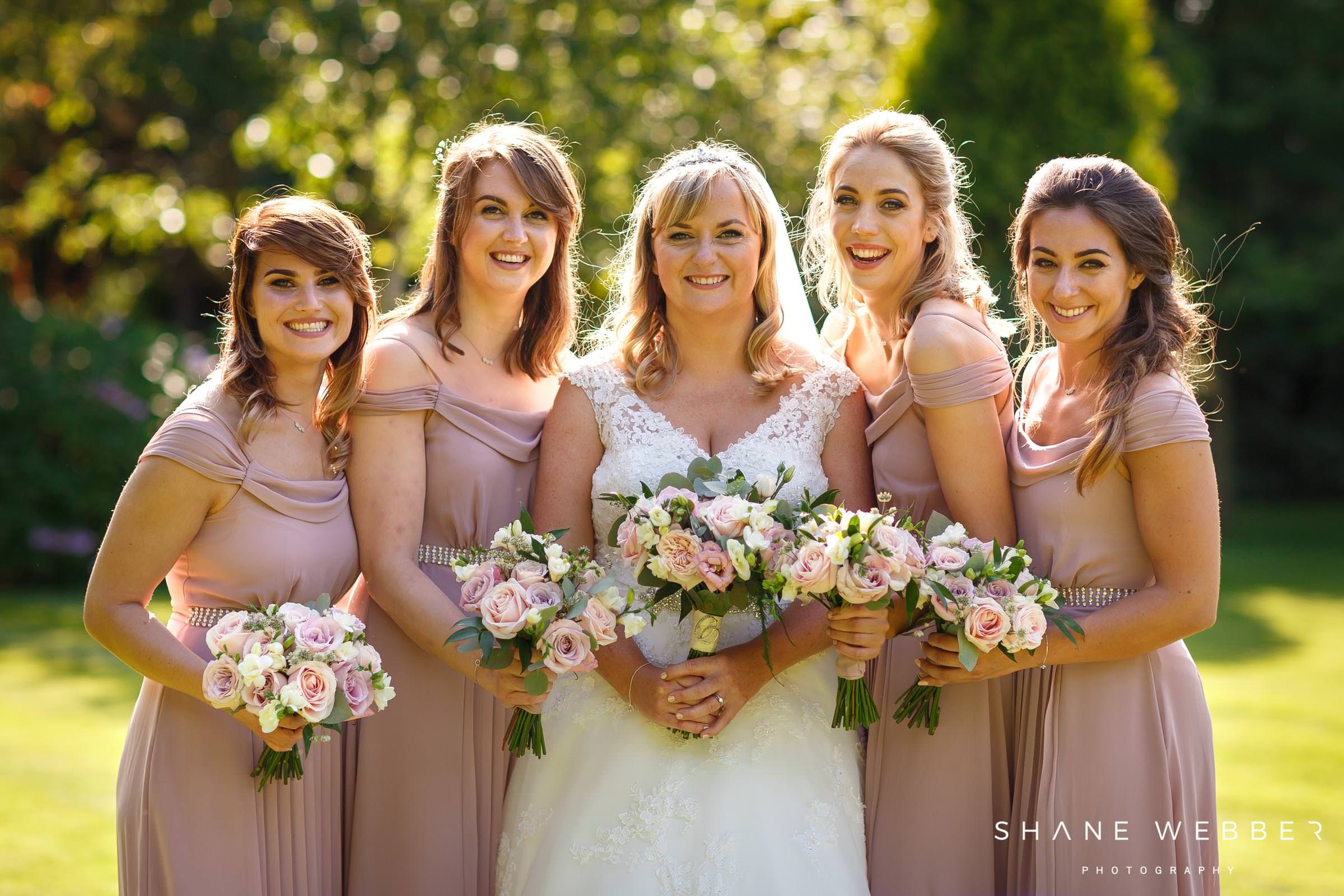 bridal portrait at nunsmere hall in cheshire 
