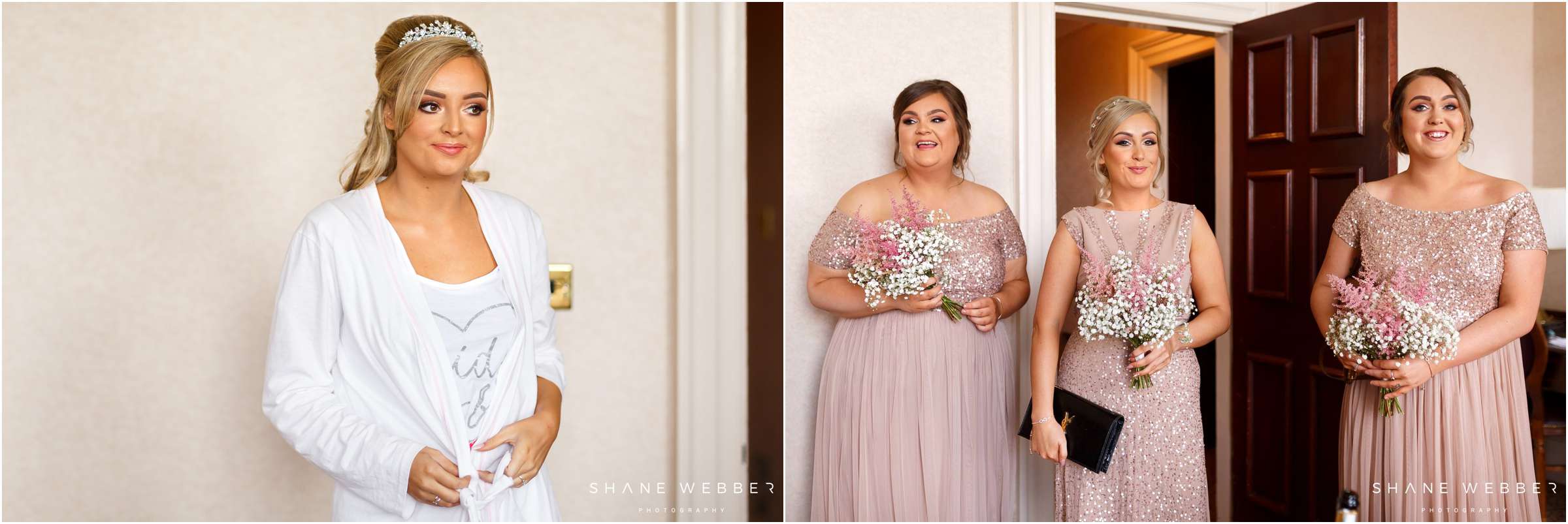 blush pink bridesmaid dress