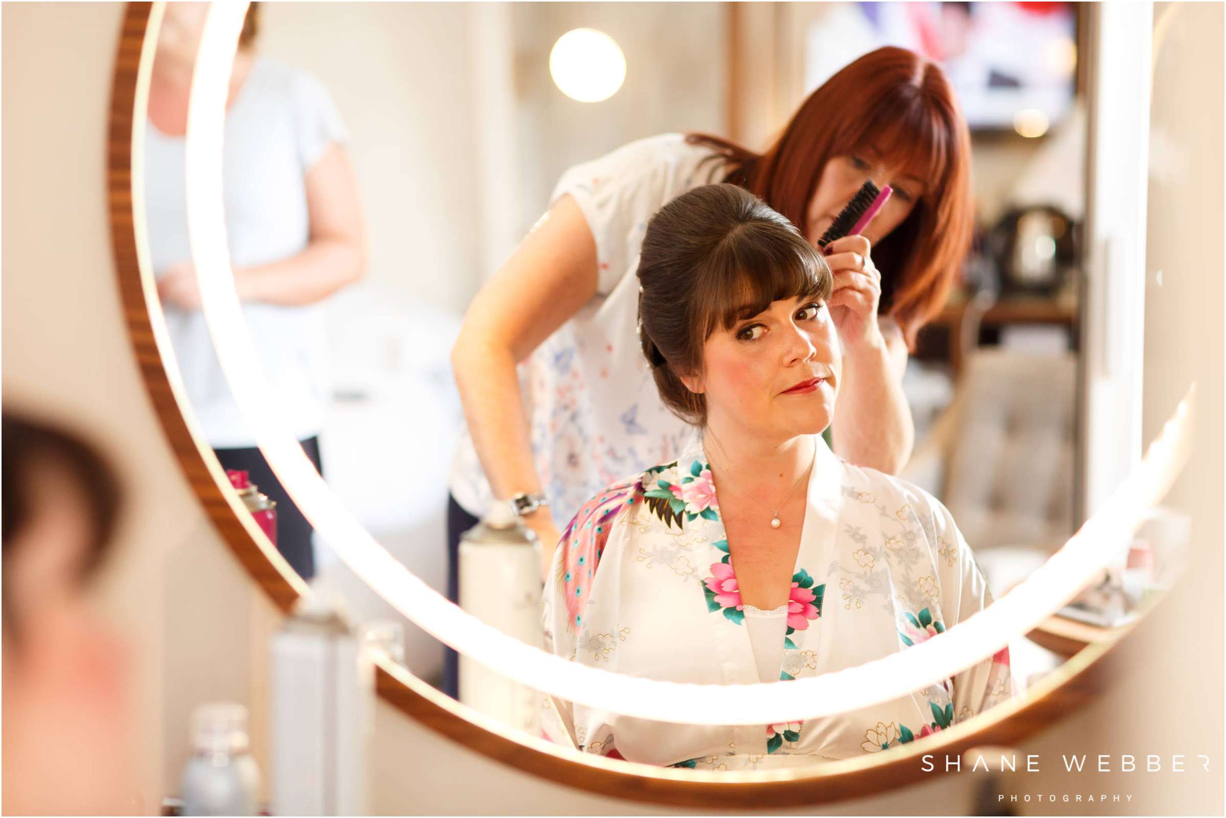 bridal preparation photo 