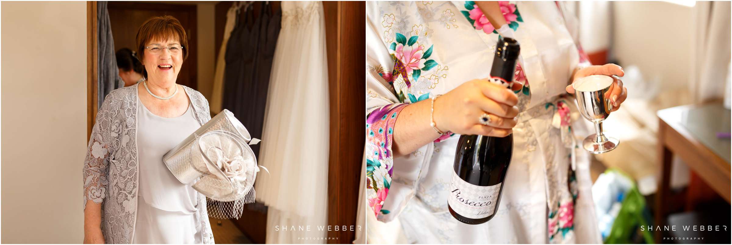 bridal morning prosecco