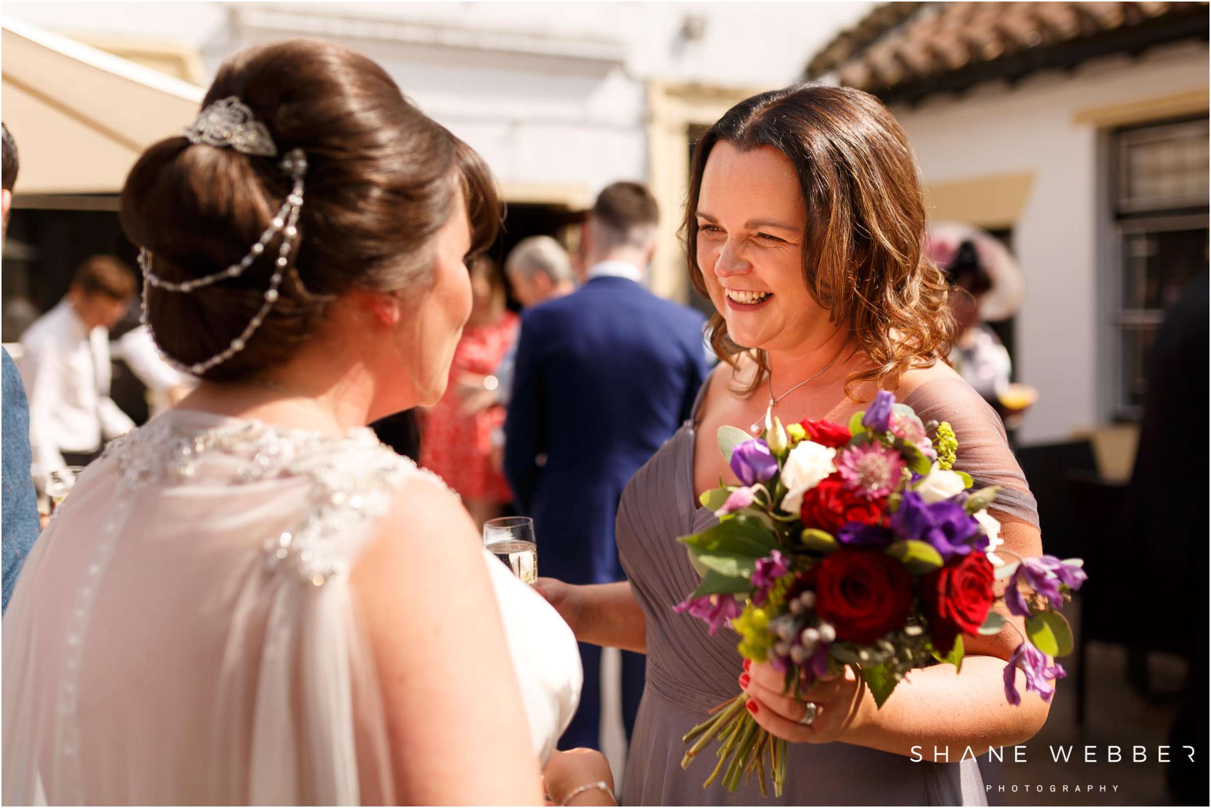 congratulating newlyweds 