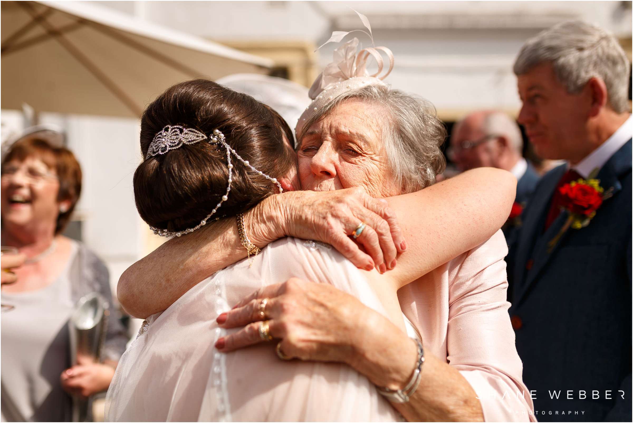 grandmother at wedding