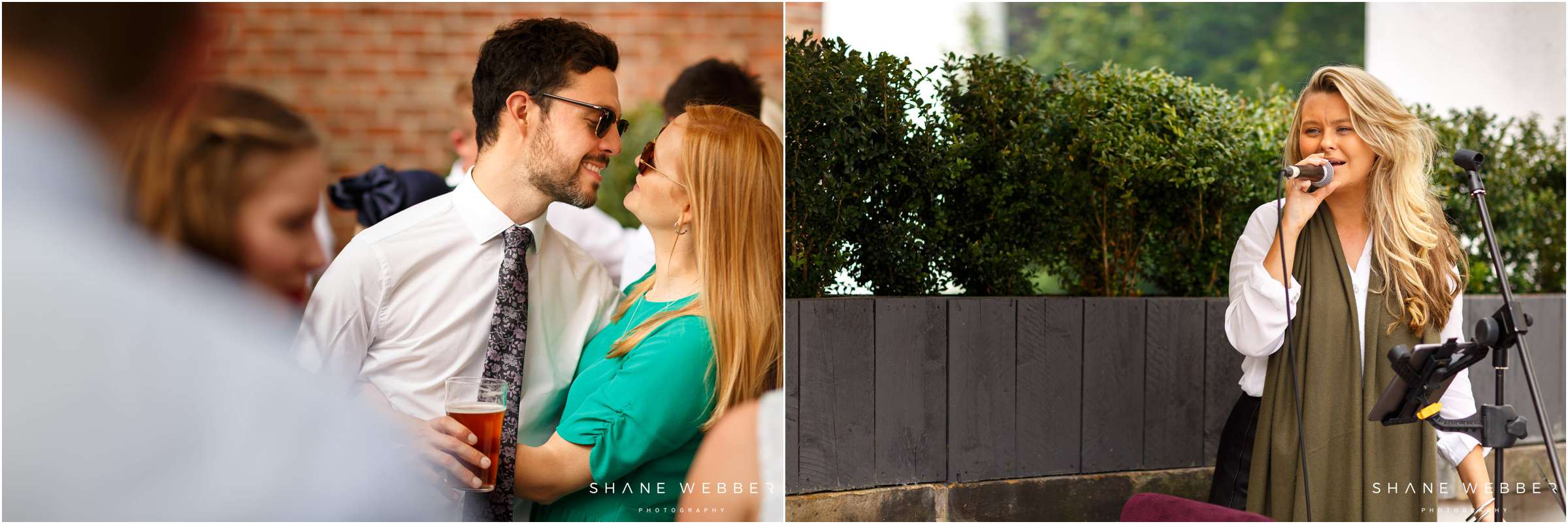 green wedding outfit