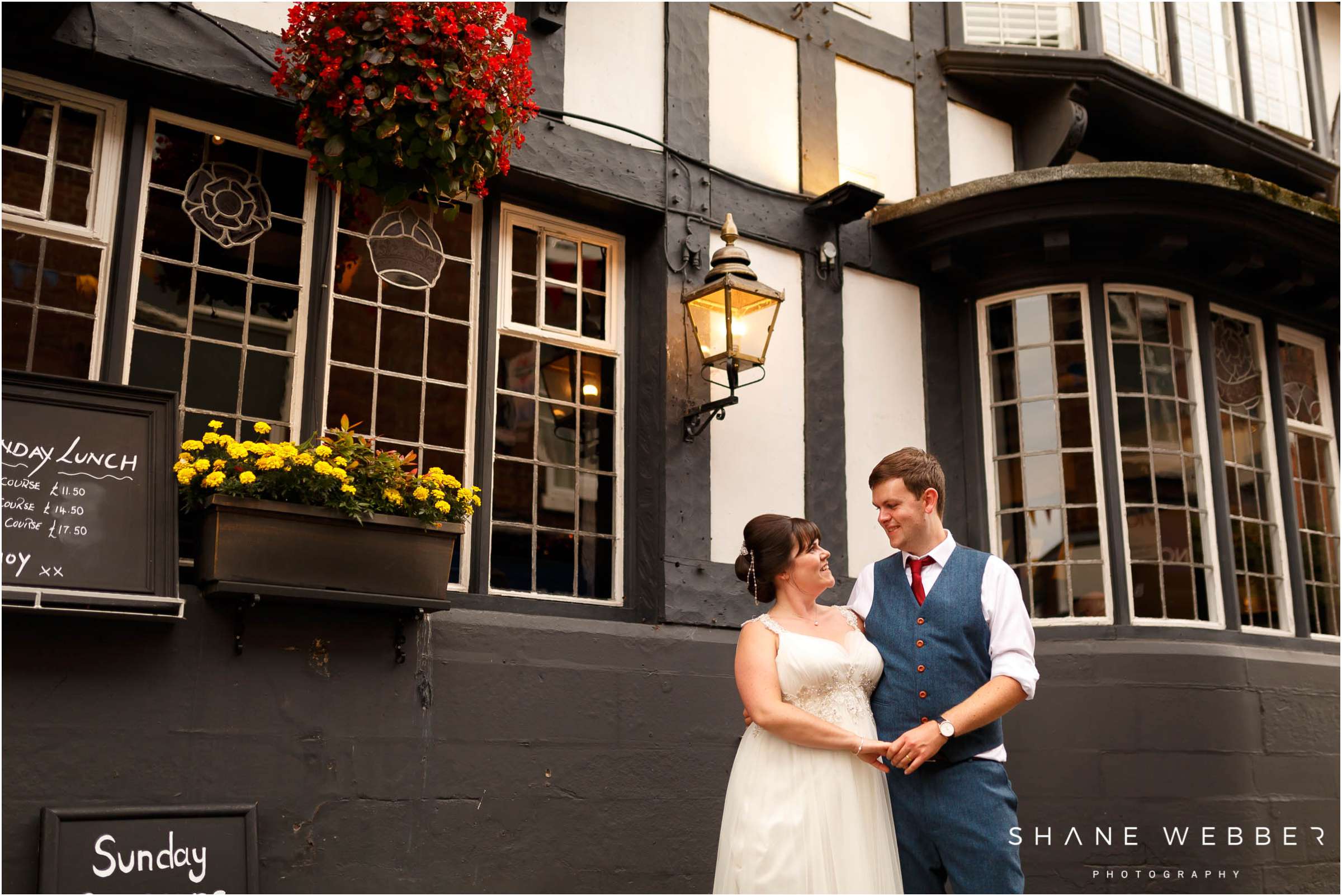 relaxed couple portait