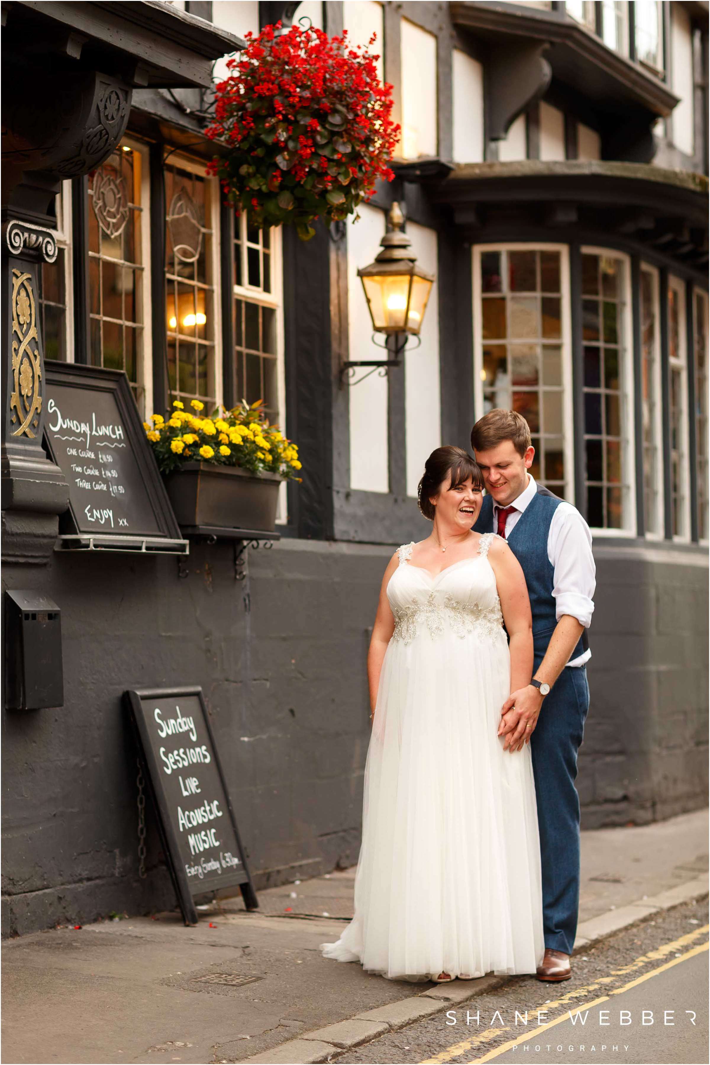 photo of couple during wedding