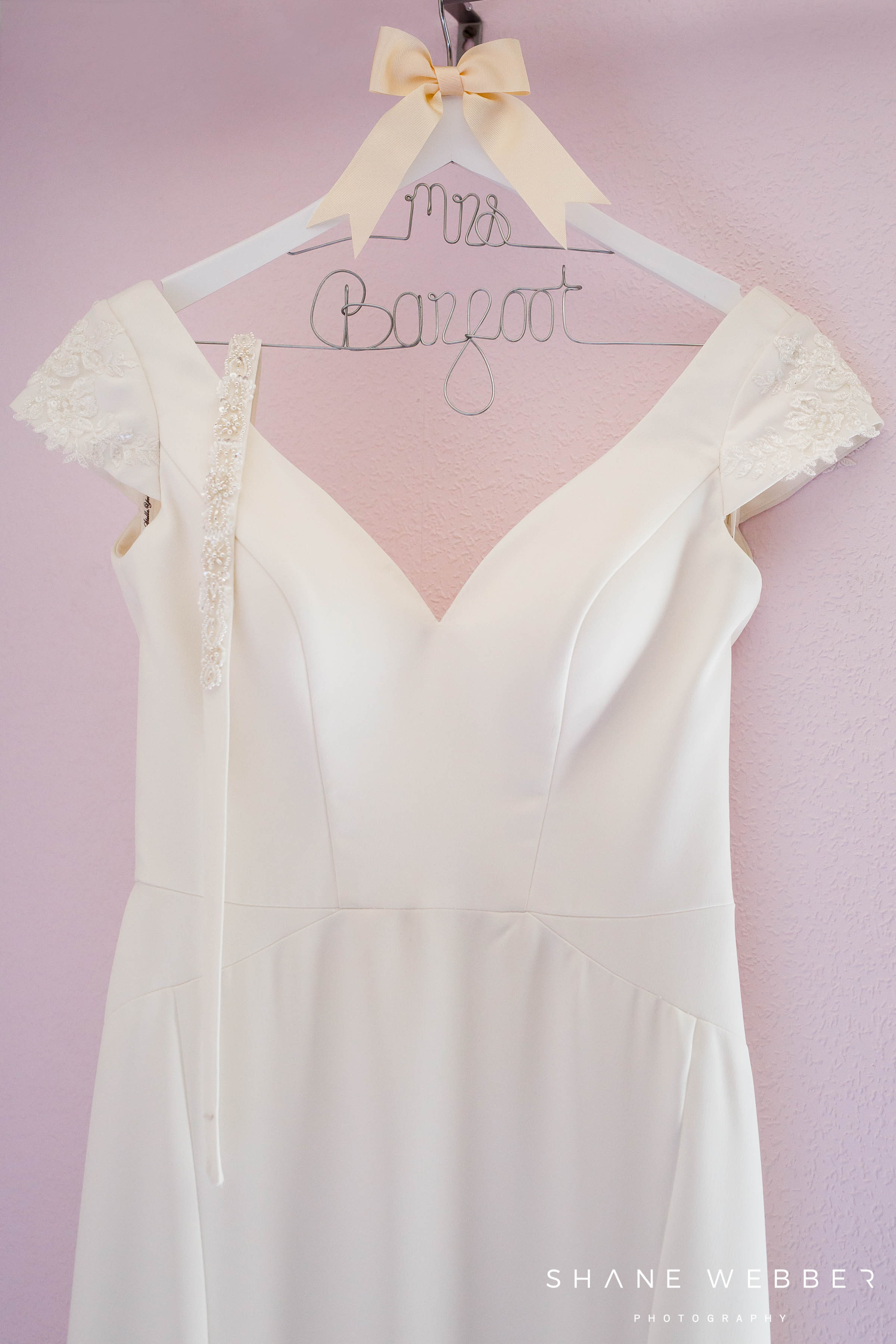 personalised wedding dress hanger