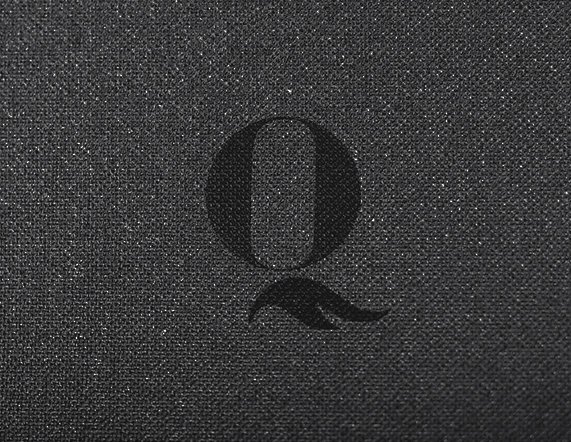 Black Foil Embossing