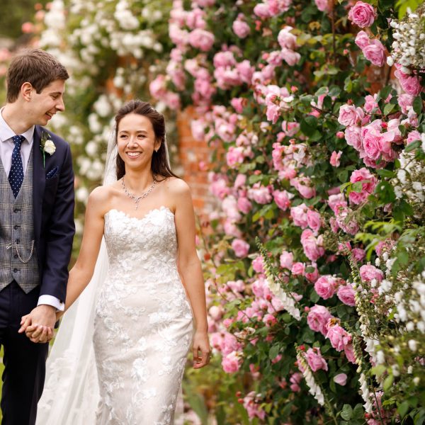 Summer wedding at Combermere Abbey in Cheshire